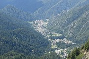 60 Salendo in Pizzo Badile vista su Piazzatorre